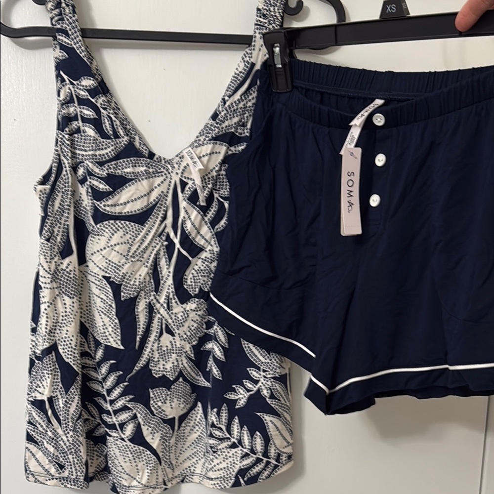 NWT Soma cool nights pajama set xs